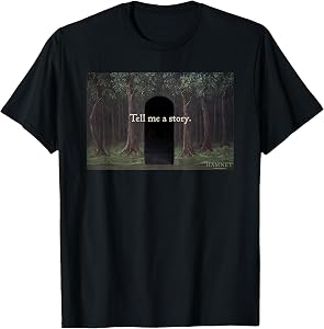 Tell Me A Story Door T-Shirt