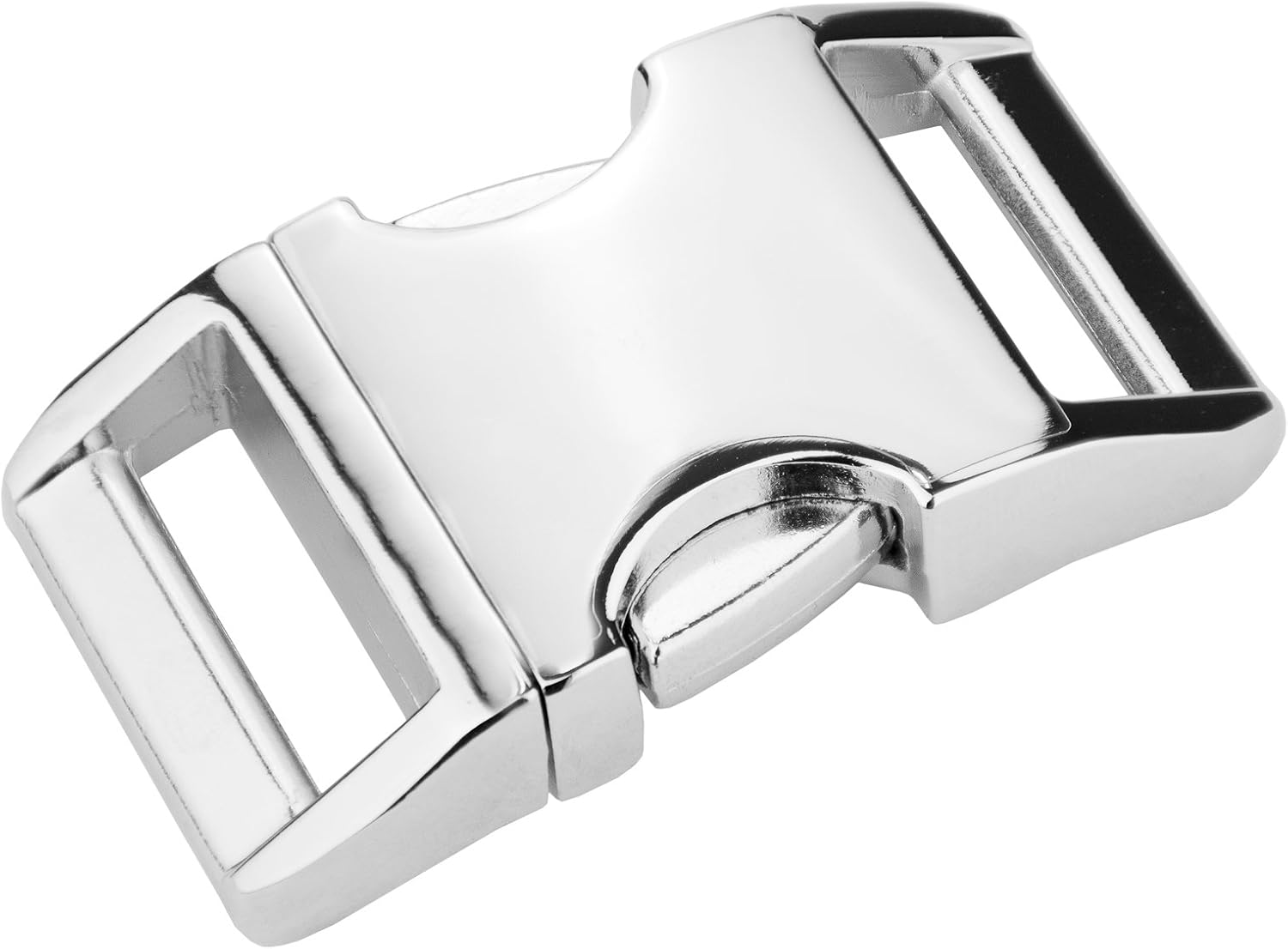 DGQ 5/8Inch 10pcs Heavy Duty Metal Side Release Buckles Silver Color