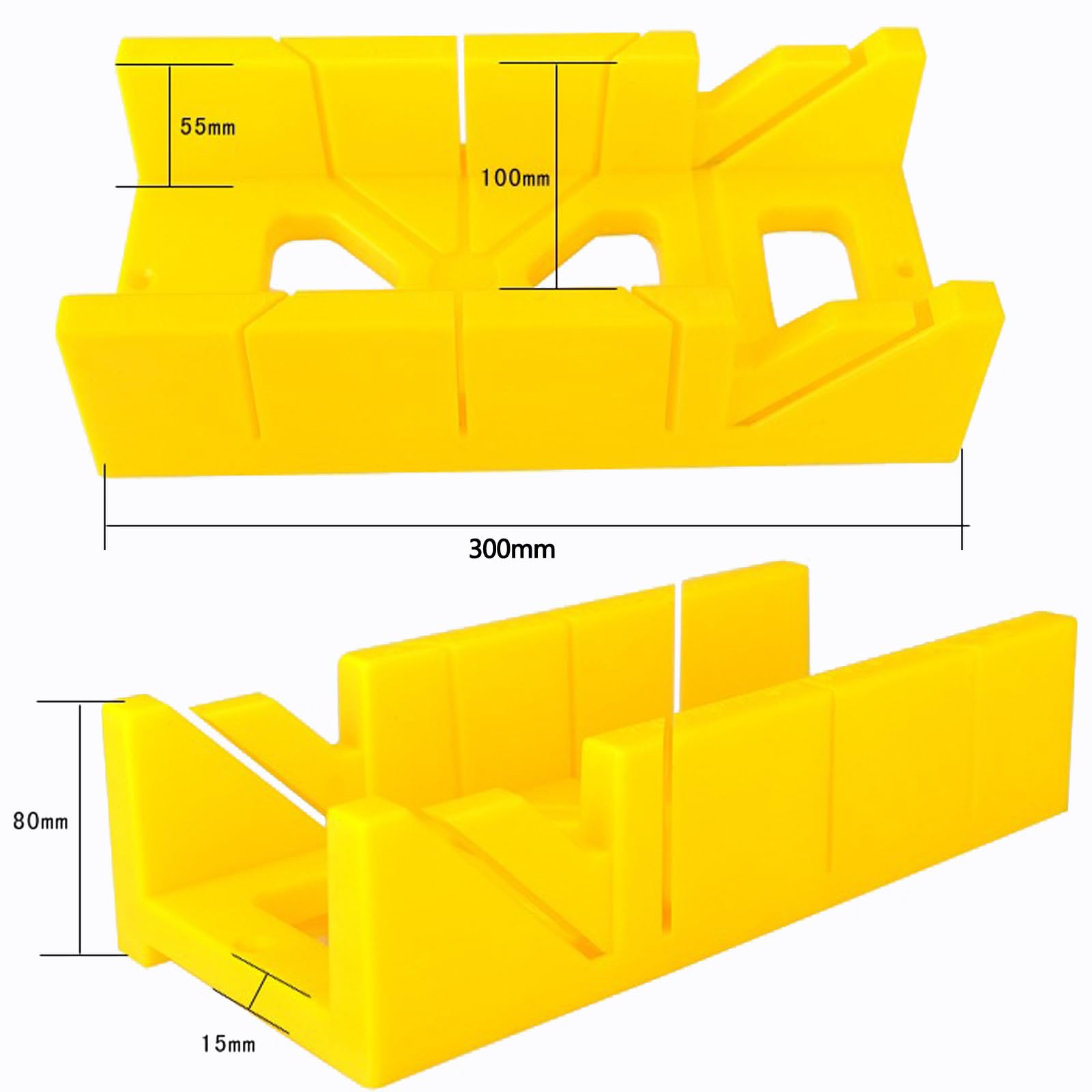 Mua Mitre Box and Saw Set for Wood, Gypsum – Miter Box with 45° & 90 ...