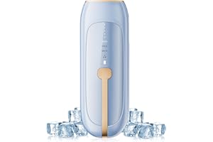 Sapphire Ice Cooling System for Women and Men, LUBEX Laser Hair Removal for Women Permanent, Painless IPL hair removal Device for Whole Body at Home Use-DT003