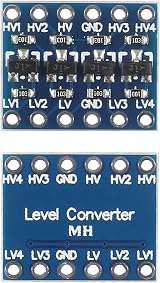 DORHEA 20Pcs 4 Channel I2C Logic Level Converter Bi-Directional 3.3V 5V view 4