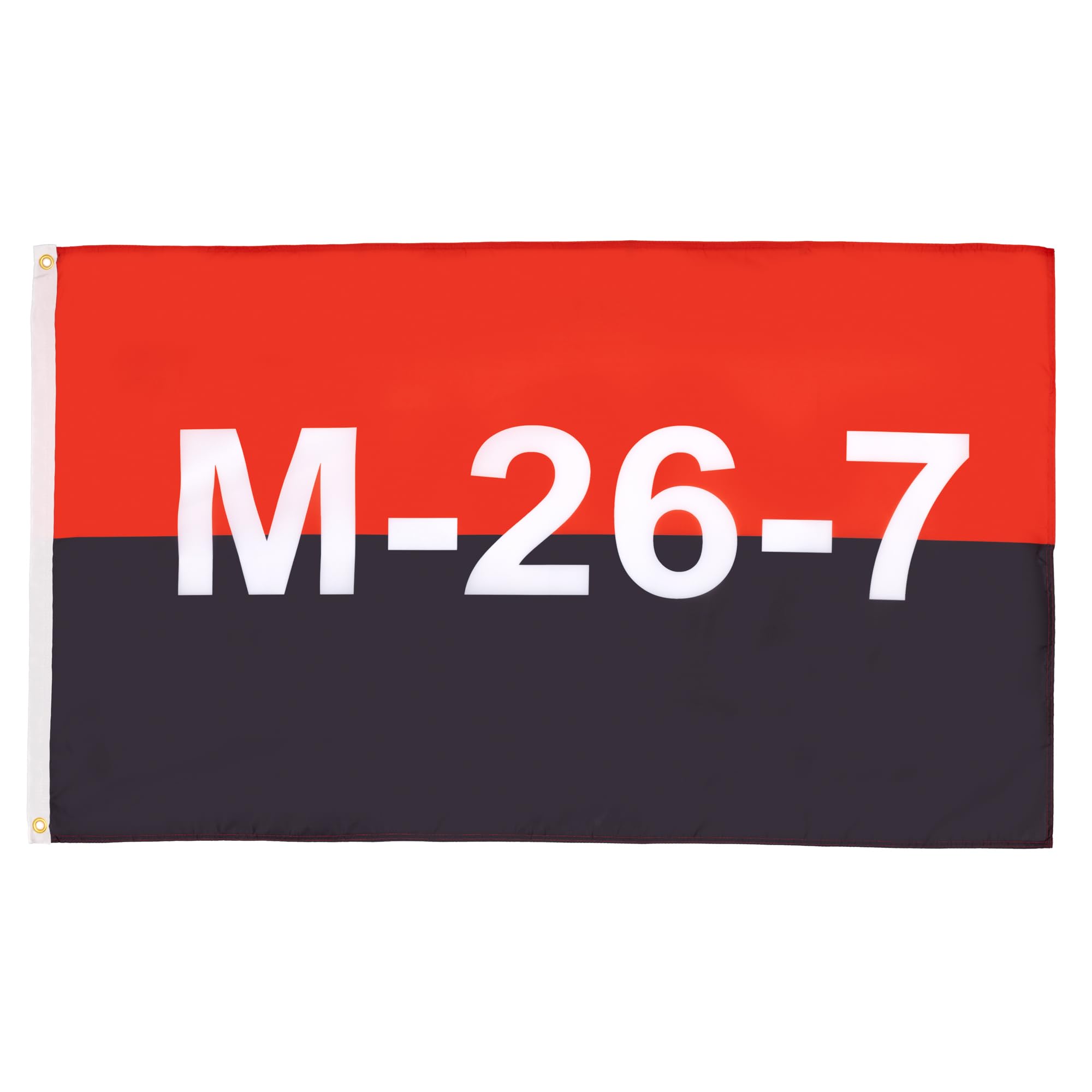 AZ FLAG - 26Th Of July Movement In Cuba Flag - 3x5 Ft - 100D Polyester Fidel Castro Cuban Revolution Banner with Two Metal Grommets - Fade Resistant - Vivid Colors - 3' x 5' Feet - 150x90 Cm