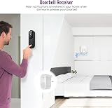 SUNNYJANE 1080P Smart Video Doorbell Wireless Human Detection Night Vision 2 view 6
