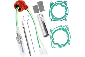 7 Pcs Glow Plug Repair Kit 12V 2KW 5KW 8KW Air Diesel Heater Service Ceramic Parking Part with Heater Glow Plug Removal Tool 