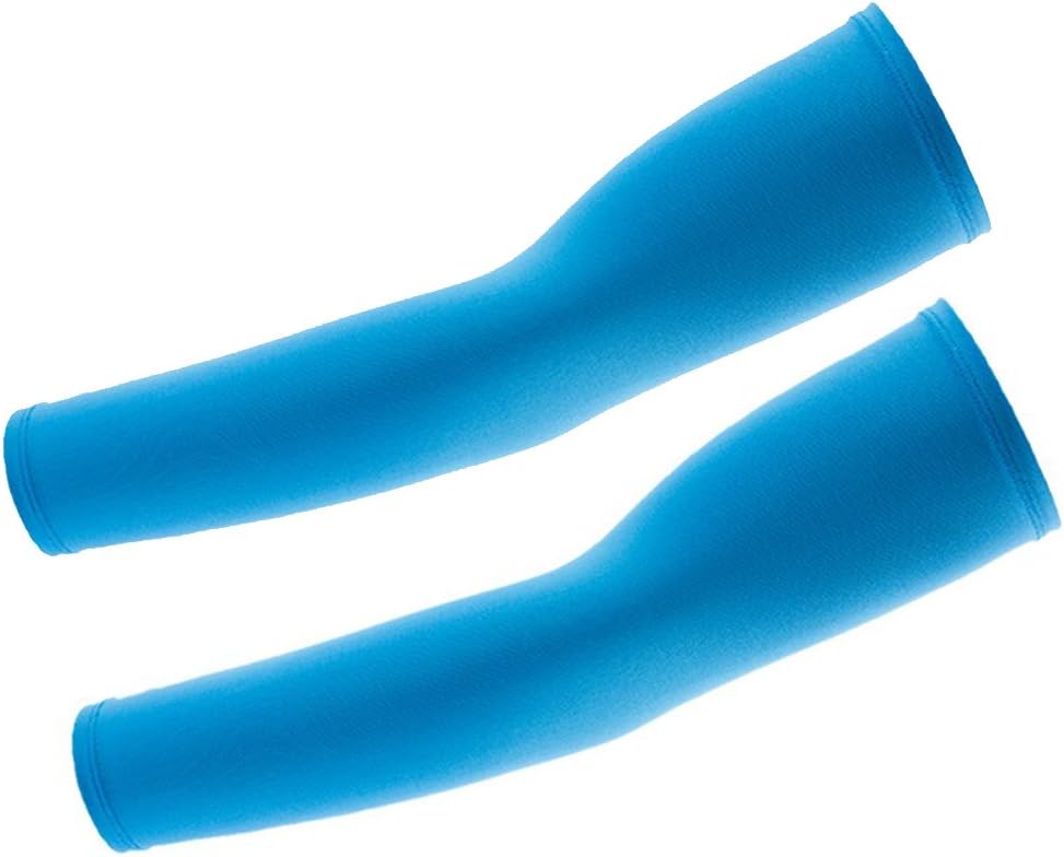 Cycling Arm Sleeve Armwarmer Stretch Cover Sun Protection Bike Bicycle Warmer (Red): Clothing