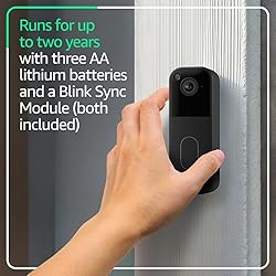 Blink Video Doorbell (newest model) – Head-to-toe