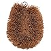 Redecker Vegetable Brush, Coconut Fiber, Set of 2, 4 x 3 inches, Natural Bristles Effectively Clean Soft and Tough-Skinned Fruits and Veggies, Wire Hanging Loop for Storage