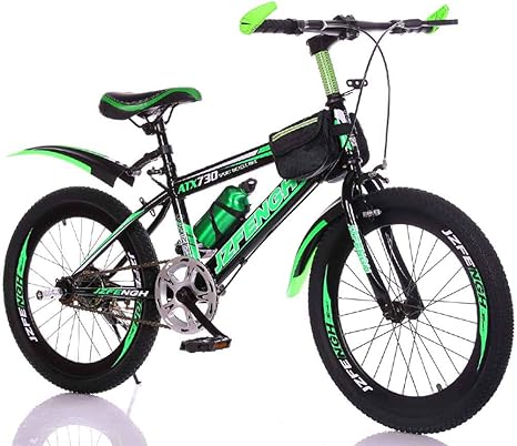 Amazon Co Jp マウンテンバイク 22インチ子供大人マウンテンバイク高炭素鋼折りたたみアウトロード可変速度自転車大人子供自転車 グリーン Inch ホーム キッチン