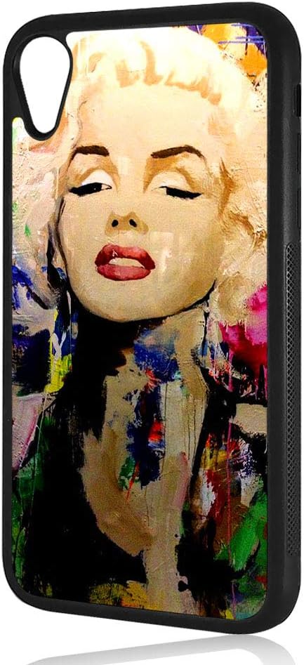 (for iPhone XR) Durable Protective Soft Back Case Phone Cover - HOT11555 Marilyn Monroe