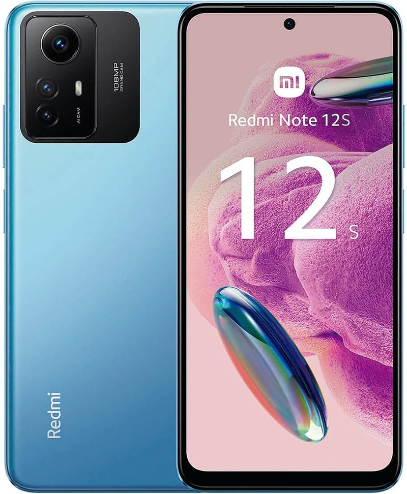 XIAOMI Redmi Note 12S 8GB 256GB Ice Blue Android 13 Dual SIM EU