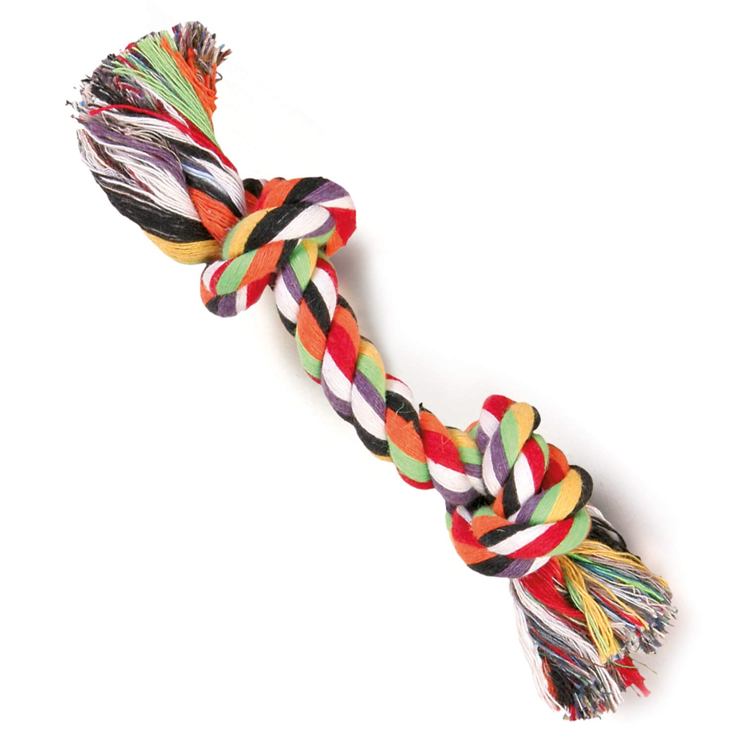 ARQUIVET Cotton Knot for Dogs 15 cm - Pull Teether for Dogs - Toys for Dogs - Dog Accessories - Braided Rope Teether