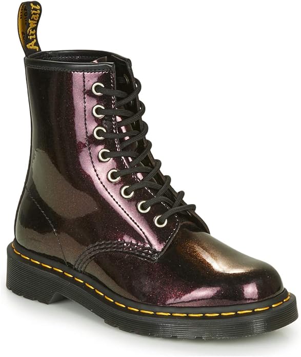 glitter doc marten style boots