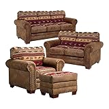 American Furniture Classics 4-Piece Sierra Lodge Sofa