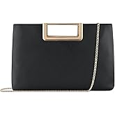 GAYI URBAN Clutch Purses for Women, Dressy Evening Crossbody Bag, Ladies Vegan Leather Wedding Party Shoulder Handbag