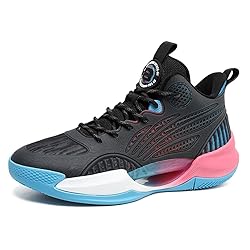 Angugu Mens Basketball Shoes Lightweight Breathable