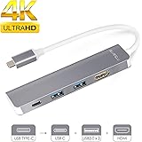 USB C HUB HDMI 4K Samsung Dex Station compatible with Galaxy S10/S10+/S9/S9+/S8/S8+/ Note9/8,Nintendo Switch Adapter for Macbook/Macbook Pro and More