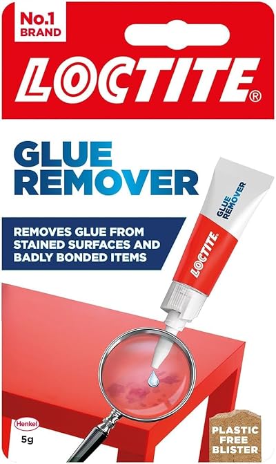 Loctite Glue Remover 5g Non-Drip Gel Adhesive & Sticker Remover