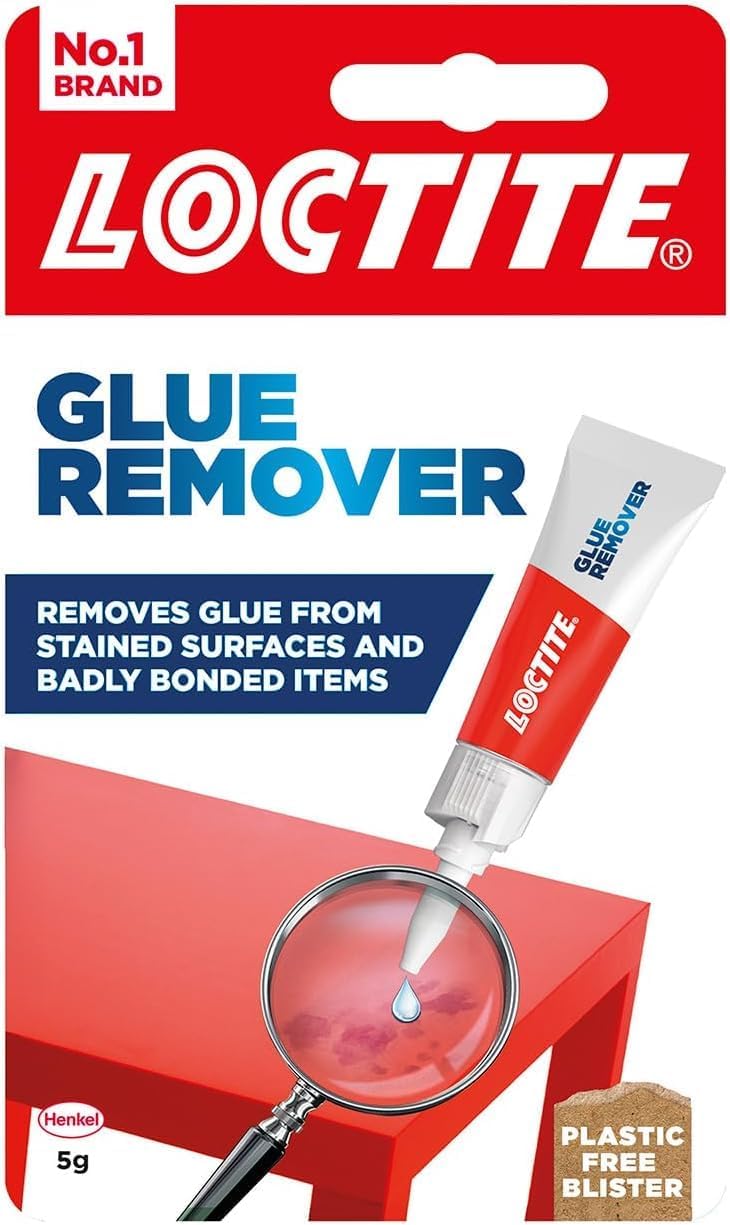 Loctite Glue Remover 5g Non-Drip Gel Adhesive & Sticker Remover