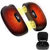 JEUXDOS Portable Magnetic Hand Warmers 2 Pack, Fast Heating, Pocket Warmers Recharge for Women and Men, Travel Essentials, Gifts for Birthday, Camping Accessories