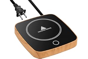 Raccoon Coffee Mug Warmer Waterproof Smart Cup Warmer with 3 Temperature Setting for Warming & Heating Coffee, Beverage, Milk