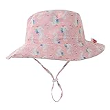 Home Prefer UPF50+ Wide Brim Sun Hat Baby Girls UV