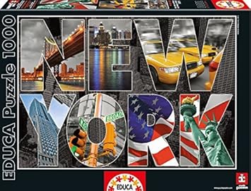 RÃ©sultat de recherche d'images pour "Collage de New-York (Educa-16288)"