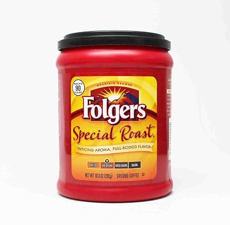 Folgers Special roast medium roast ground coffee (025500900155)