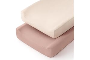 lulumoon Baby Changing Pad Cover: Muslin Diaper Changing Table Pad Cover - Changing Pad Sheets for Girls Boys