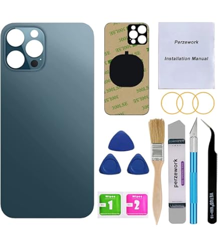 その他 Apple - iPhone 12 promax replacement back cover Amazon.com: Original Back Glass Replacement for iPhone 12