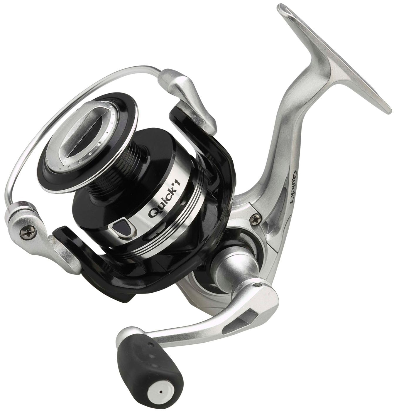 DAM Quick 1 FD, Fishing Reel, Spinning Reels,High- Speed Fishing Reel for Smooth and Powerful Angling Experience, Unisex, Black, 4000