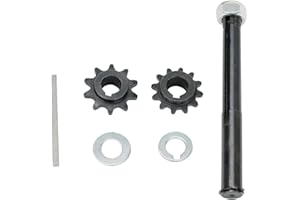 FEKUAR Go Kart Torque Converter Jackshaft, Key, Nut, etc.TAV 2 Type, #40/41 & #35 Gears for Mini-Bike