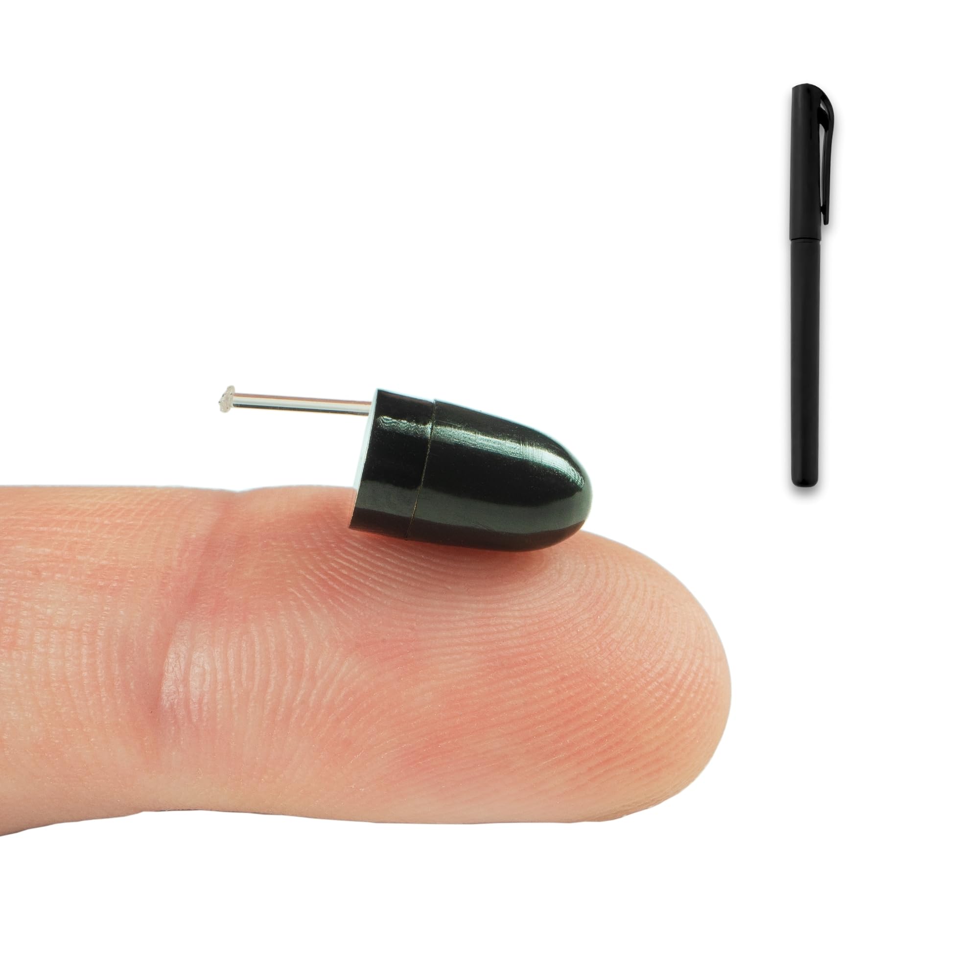 PingaOculto Spy Earpiece Bluetooth Wireless Earphones Invisible Hidden Mini Headset Exam Phone Microphone - Secret Earphone Micro Listening Device Ear (Spy Earpiece Vip Pro UltraMini Bluetooth Pen)