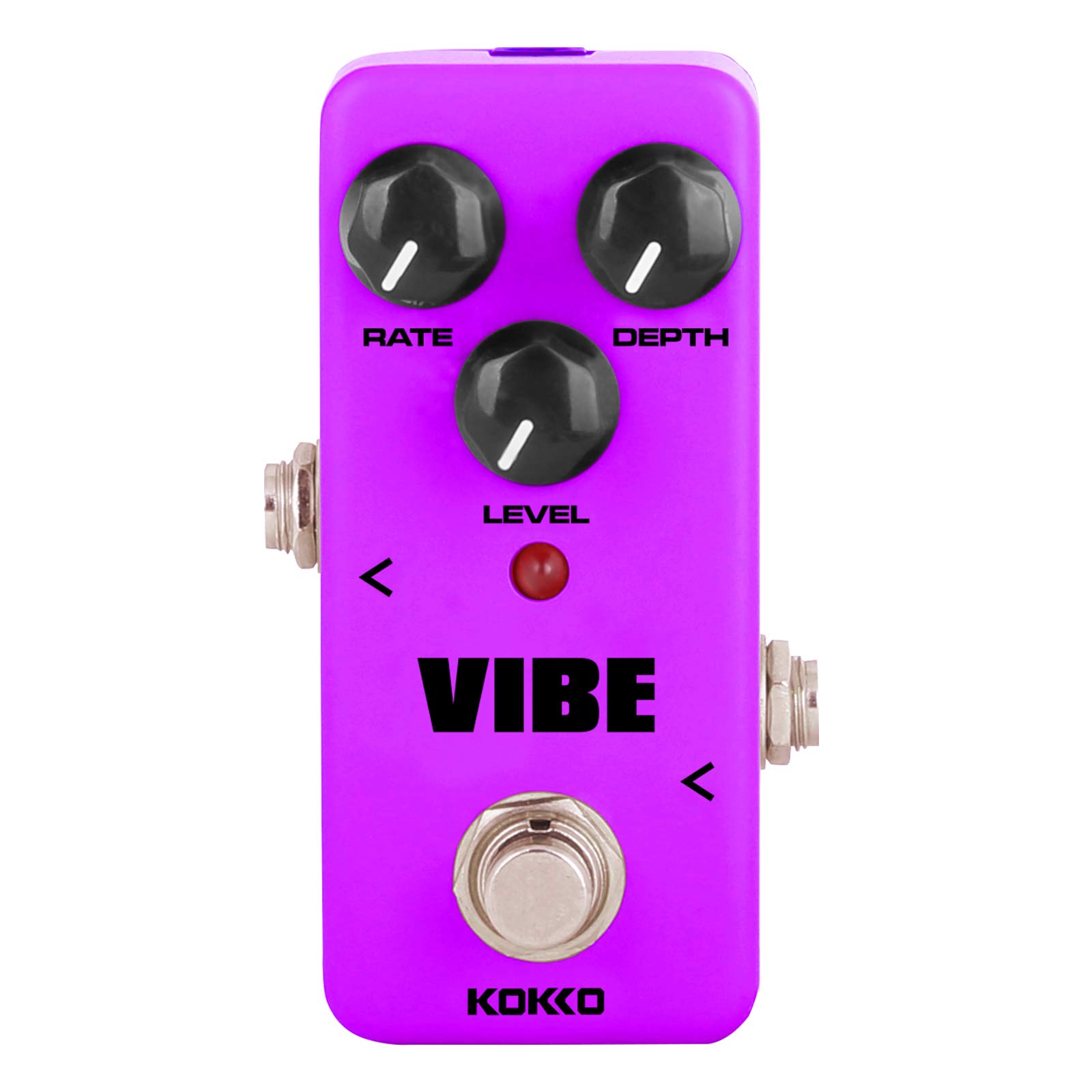 Guitar Mini Effects Pedal Vibe - Analog Rotary Speaker Effect Sound Processor Portable Accessory for Guitar and Bass - FUV2