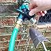 2 Way Y Hose Splitter. [BONUS] Premium Hose Nozzle / Metal Garden Hose Sprayer by Hello Garden. [BONUS] 10 Washers. 9 Settings Nozzle, Ergonomic Grip, Tough Chrome Finish, Fatigue-Free Flow Control