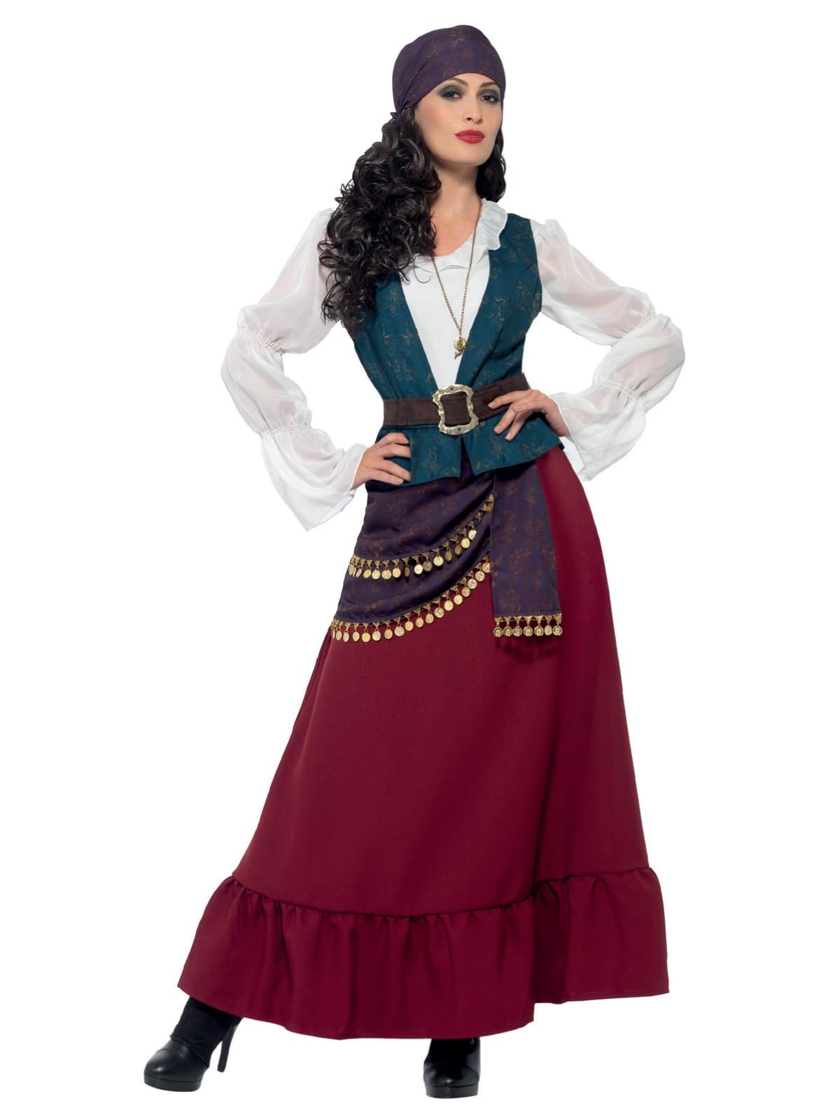 Deluxe Pirate Buccaneer Beauty Costume (S)