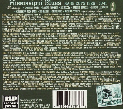 Mississippi Blues: Rare Cuts 1926-41 / Various - //medicalbooks.filipinodoctors.org