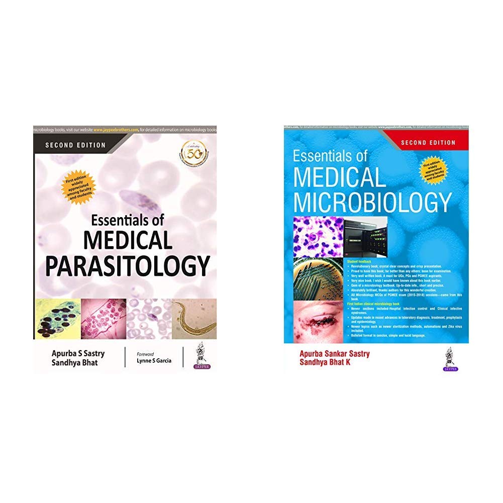 Download Buy Essentials Of Medical Parasitology Essentials Of Medical Microbiology Set Of 2 Books Book Online At Low Prices In India Essentials Of Medical Parasitology Essentials Of Medical Microbiology Set