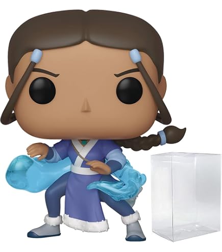 Korra (Hot Topic Exc) : Fun ko P o p ! Ensemble de figurines en vinyle avec 1 protecteur graphique compatible ToysDiva (801 - 48273 - B