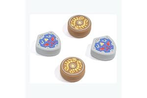 PERFECTSIGHT Cute Switch Thumb Grips Caps Compatible with Nintendo Switch OLED/Lite Console, Soft Silicone Analog Stick Button Cover for Ns Joycon Controller, Kawaii Joystick Cap (4PCS, Sword)