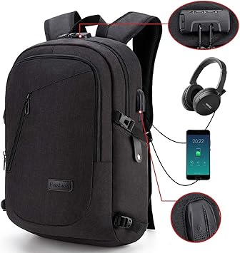 mochila antirrobo usb
