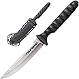 Cold Steel Tokyo Spike Durable Lightweight German 4116 Stainless Steel 4" Fixed Blade Tactical Outdoor Hunting Neck Knife, Textured Griv-Ex Handle, Secure-Ex Sheath