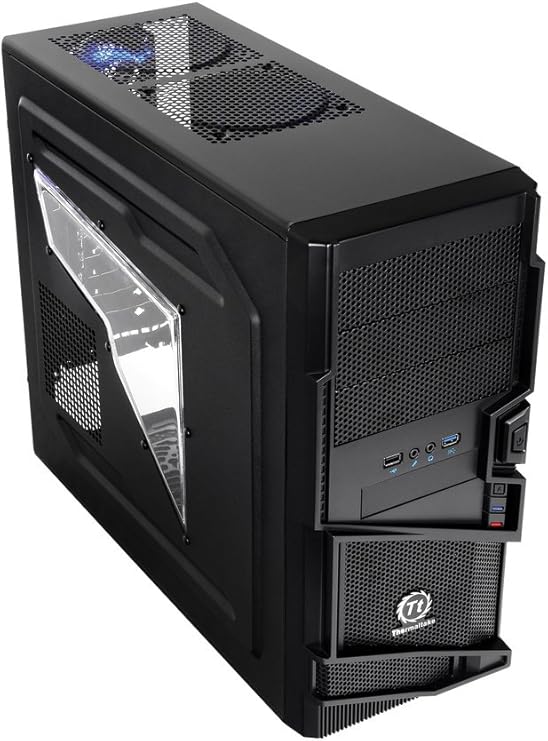 Thermaltake Commander - Caja de Ordenador de sobremesa, Negro: Amazon.es: Informática