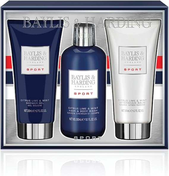 Baylis & Harding Men's Citrus Lime and Mint Grooming Trio Gift Set