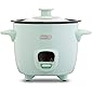 Dash Mini Rice Cooker Steamer with Removable Nonstick Pot, Keep Warm Function & Recipe Guide, 2 cups, for Soups, Stews…