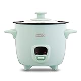 DASH Mini Rice Cooker Steamer with Removable