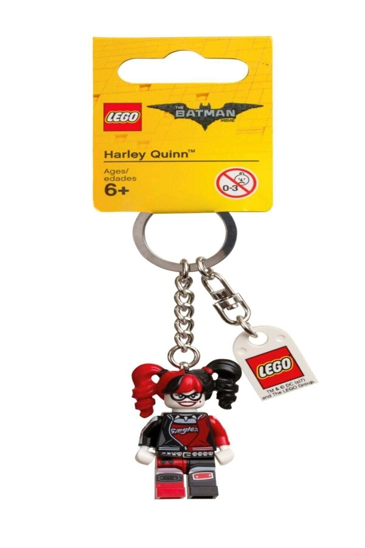 LEGO Batman Movie Harley Quinn Key Keyring Construction Game Ages 6+