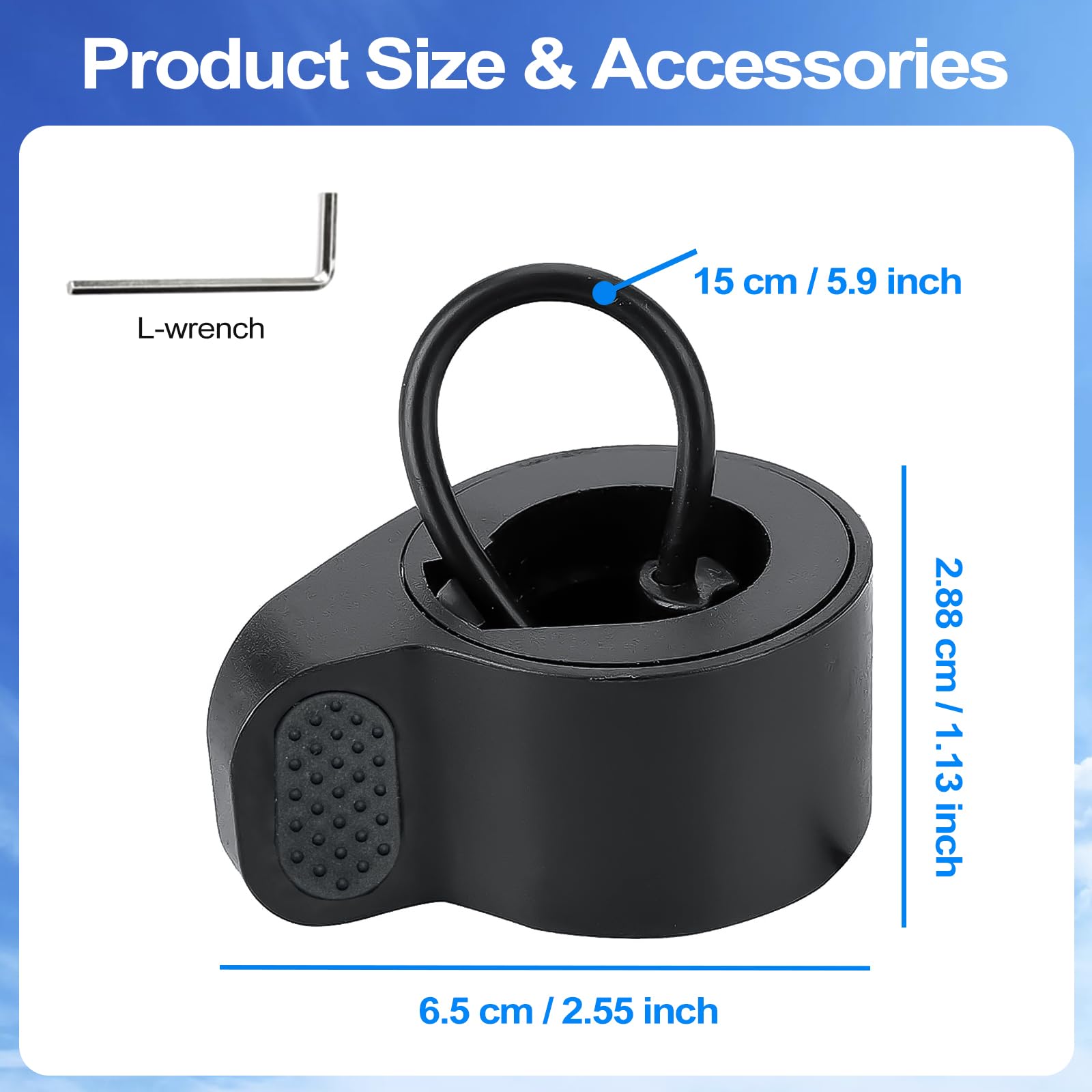 Replacement Part Compatible for Xiaomi M365/Pro 1S Electric Scooter Thumb Throttle
