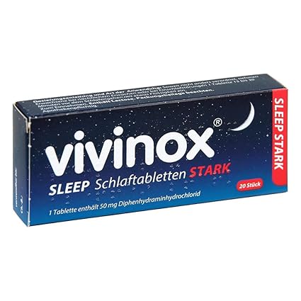Vivinox Sleep Schlaftabletten stark, 20 St
