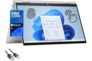 HP Envy 2-in-1 Laptop, 14" FHD Touchscreen Display, Intel Core 7-150U (10-Cores Beats i7-1355U), 16GB RAM, 512GB PCIe SSD, WiFi 6E, Backlit KB, FP Reader, Webcam, USB-C, HDMI, PDG HDMI, Win 11 Pro
