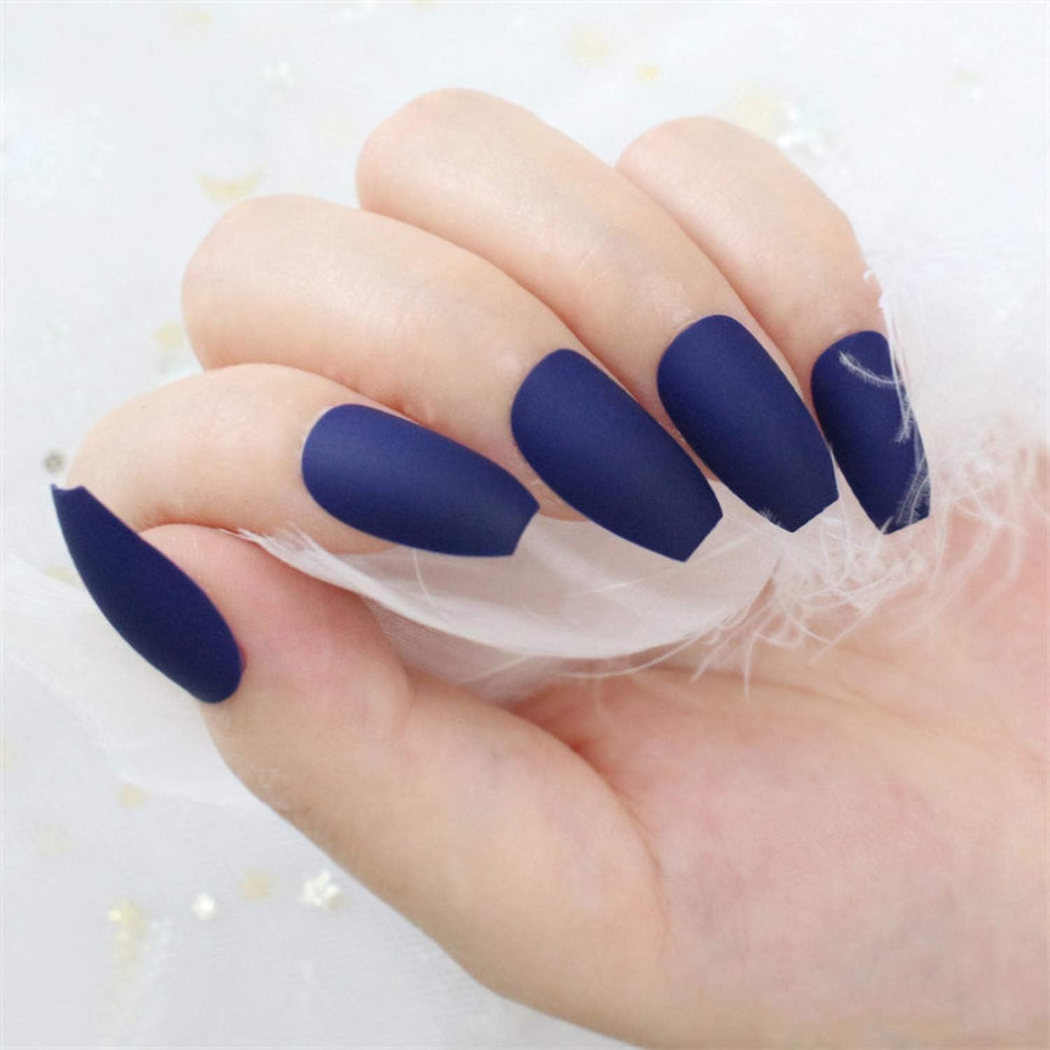 Nail Tips French Neon Green Faux S Long Stiletto Artificial Fake Nails With Glue Sticker Full Cover Halloween Impress Press On Nails False M13 Q20 Amazon Co Uk Beauty